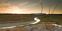 Sunset along the Rio Grande