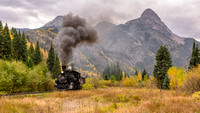 Steam Engine on the Durango & Silverton Railway