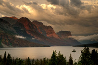 Storm Clouds over Wild Goose Island